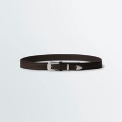 【残り一点】Minimal Western Belt(GRAINED COW LEATHER)