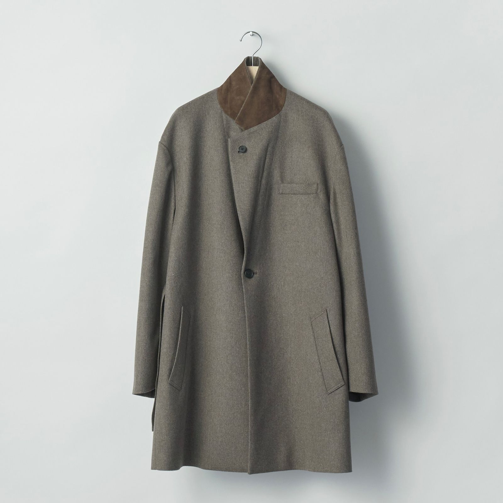 【残り一点】Wool Doeskin Half Coat