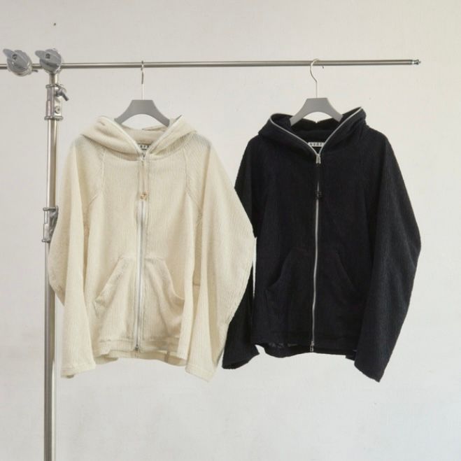 【残り一点】Semi Sheer Full Zip Up Hoodie