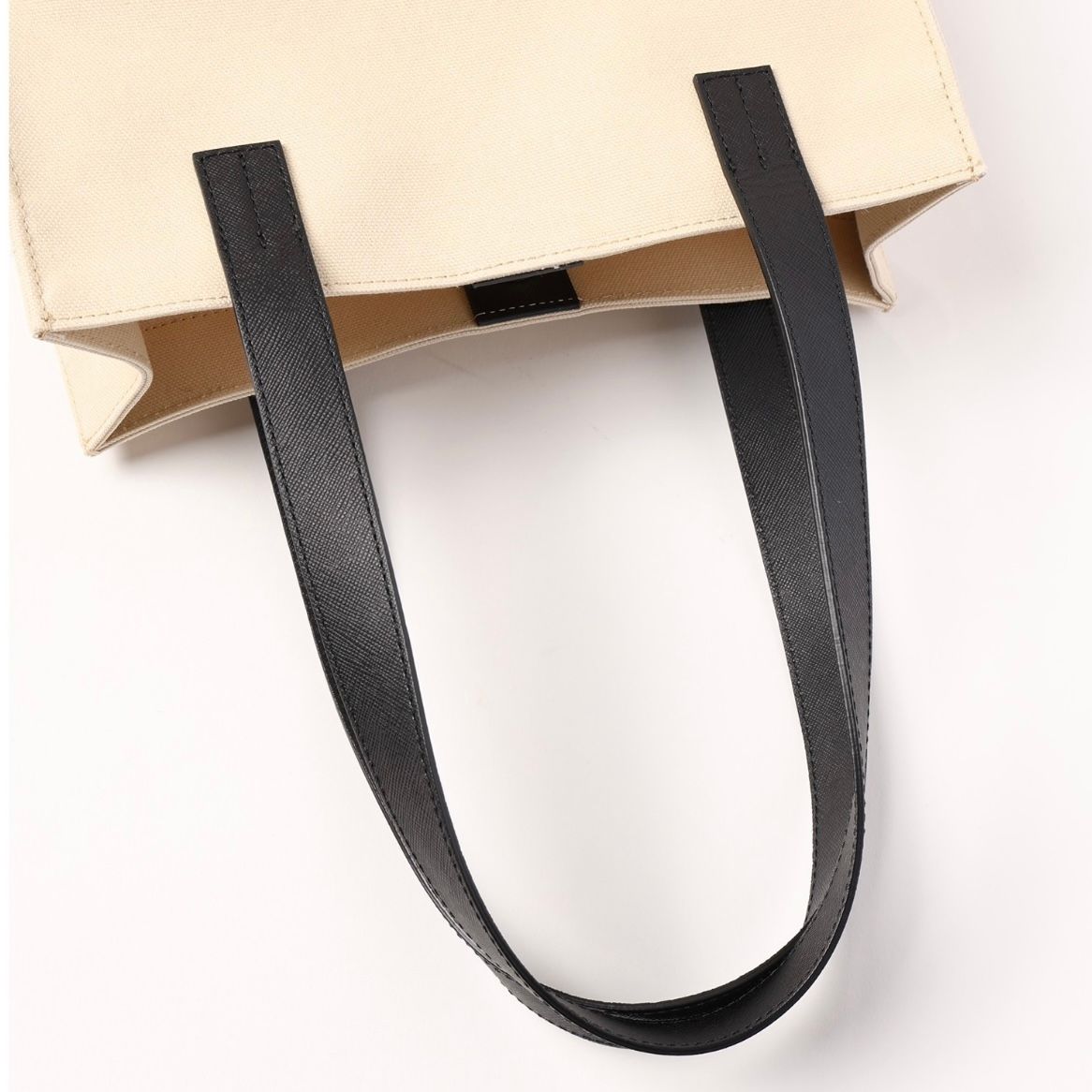 【残りわずか】Leather Pocket Canvas Mini Tote