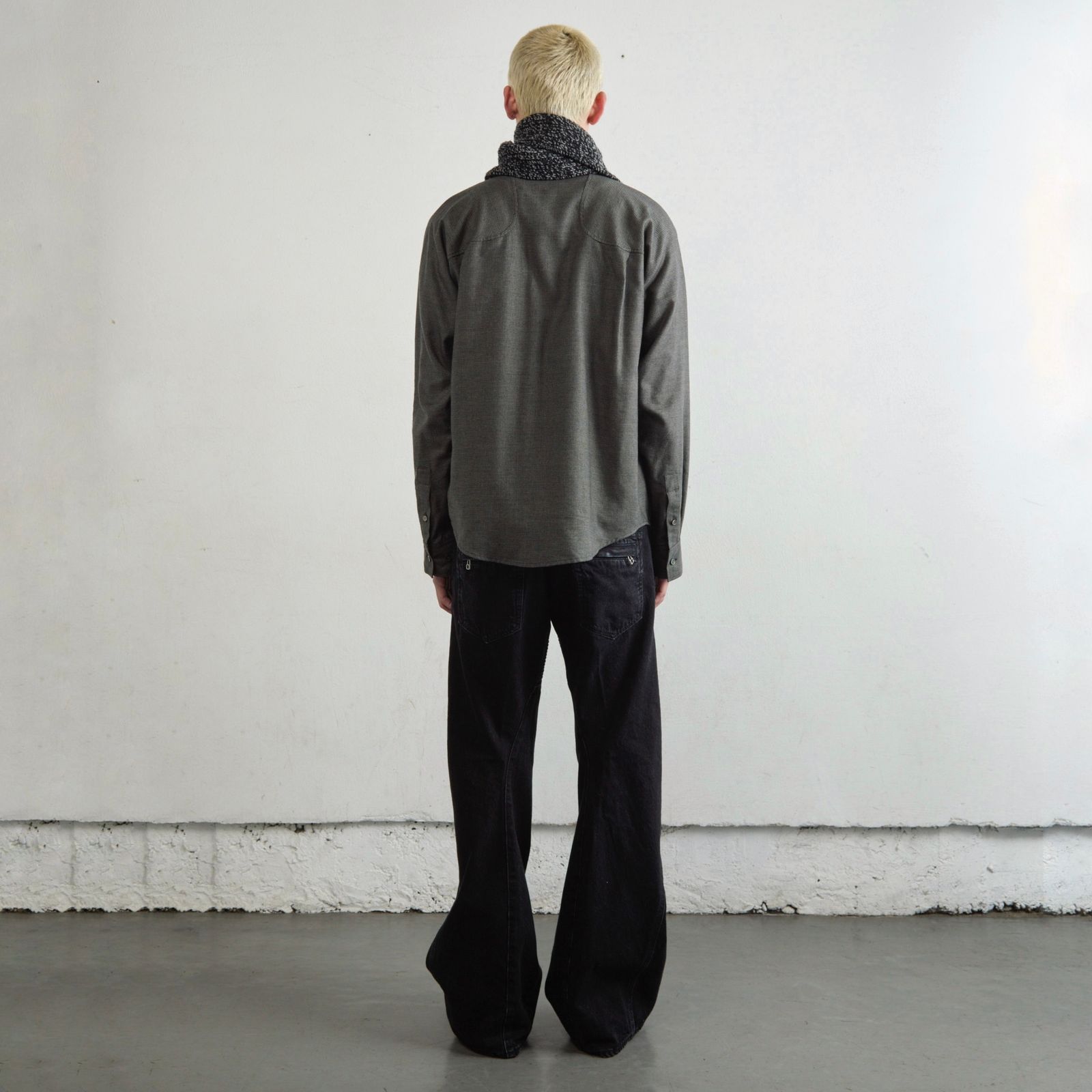 【残り一点】Plaid Long Sleeve Shirt