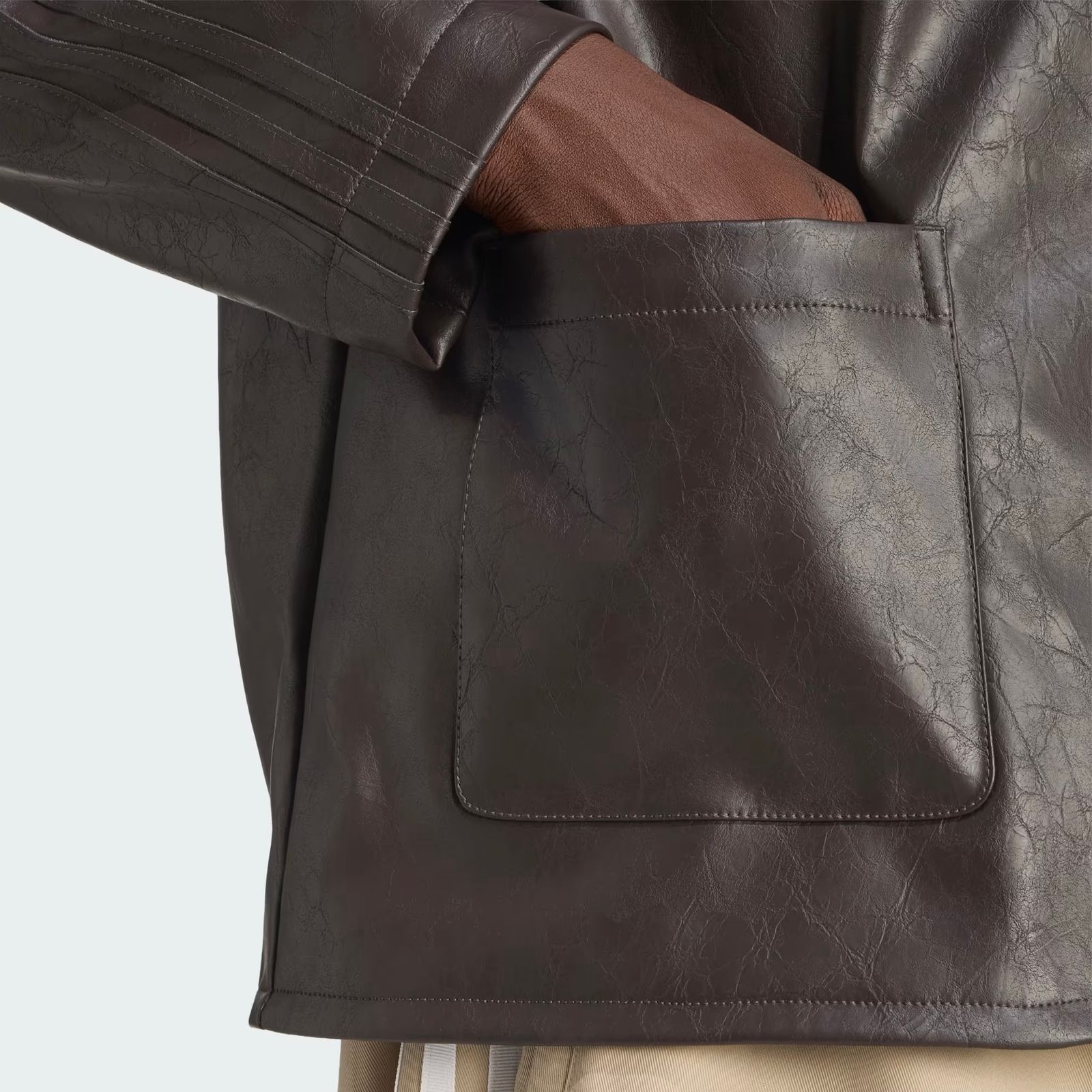 【残り一点】Pleather Coat