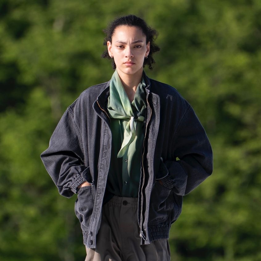 【残り一点】Hand Painted Lawn Loose Fit Shirt