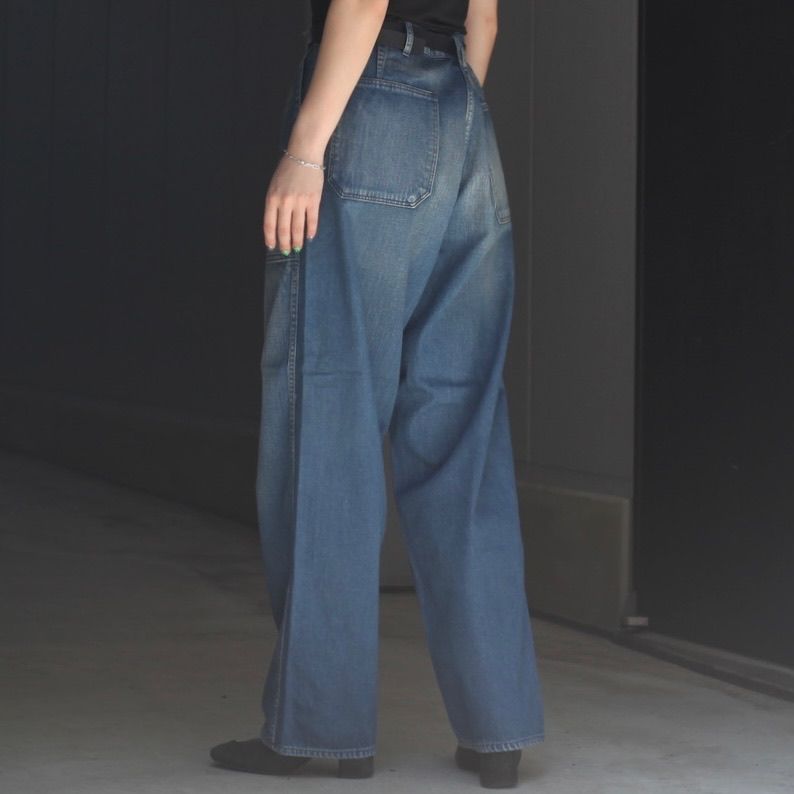 【残り一点】US Navy Denim Trousers