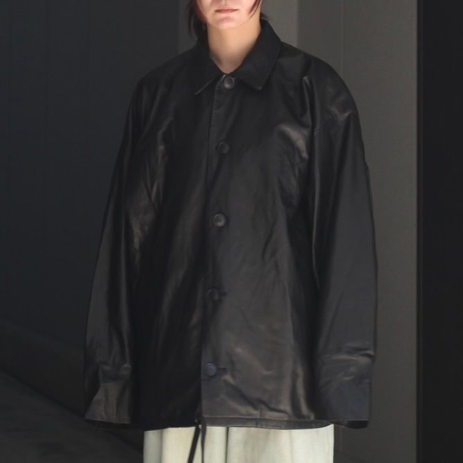 【残り一点】Coach Jacket(FULL GRAIN LEATHER)
