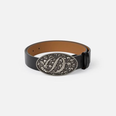 【残りわずか】Skull Leather Belt
