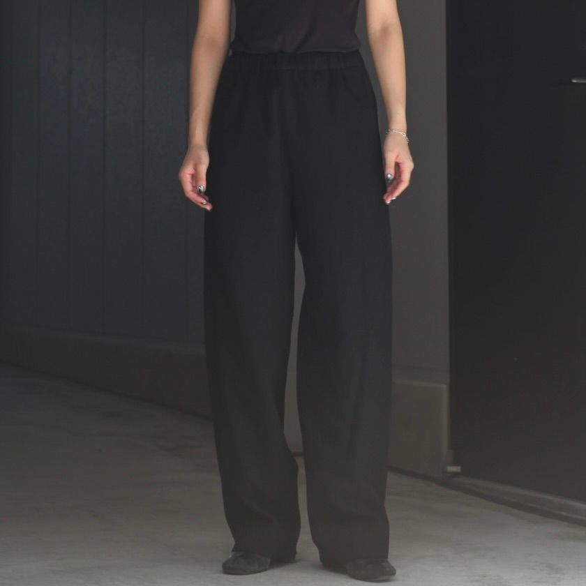 【残り一点】Wool/Cashmere Fleece Easy Twist Trousers