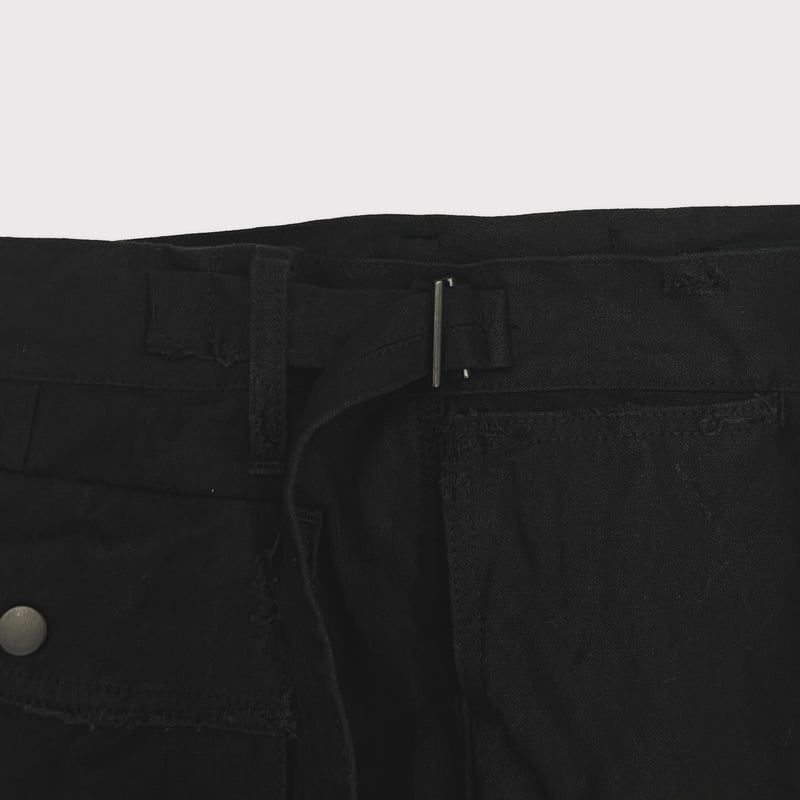 【残り一点】Heavy Cargo Short With Damaged(AGED CANVAS)