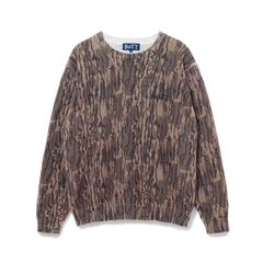 【残り一点】Camo Printed Knit