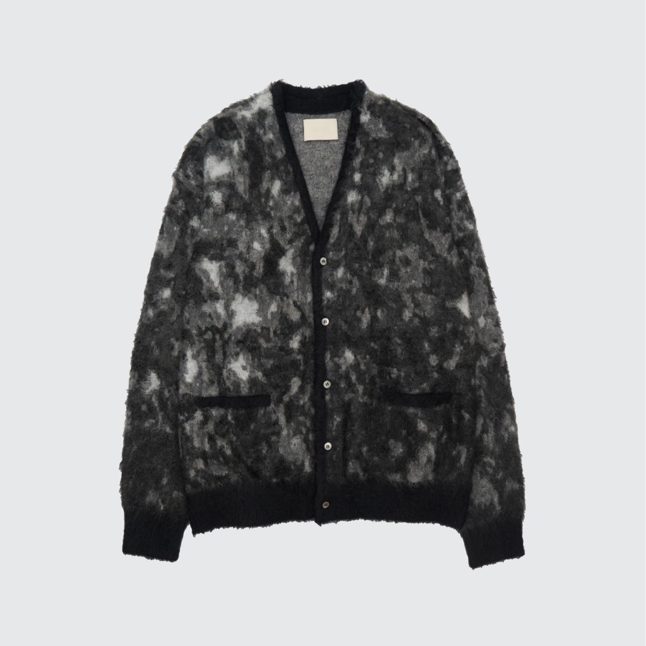 【残り一点】Kid Mohair Jacquard Cardigan