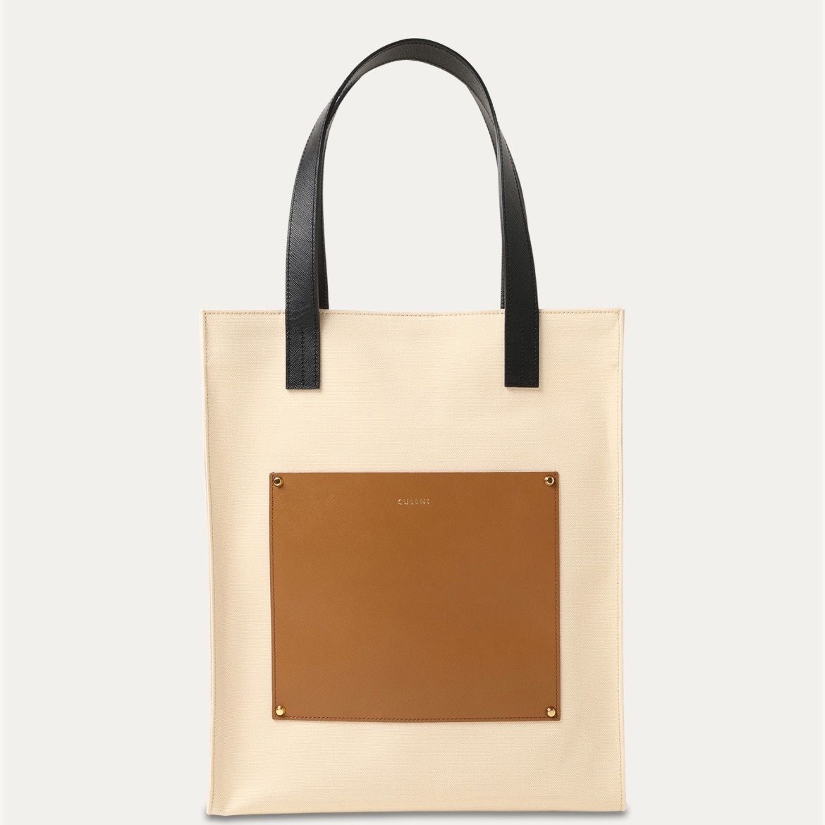 CULLNI - 【残り一点】Leather Pocket Canvas Tote | ACRMTSM ONLINE STORE