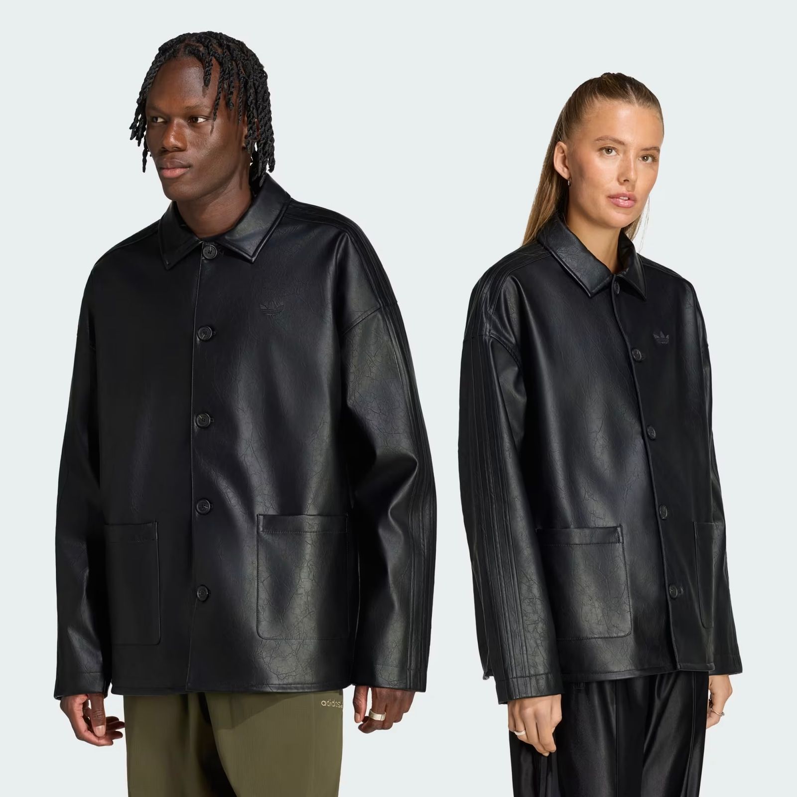 【残り一点】Pleather Coat