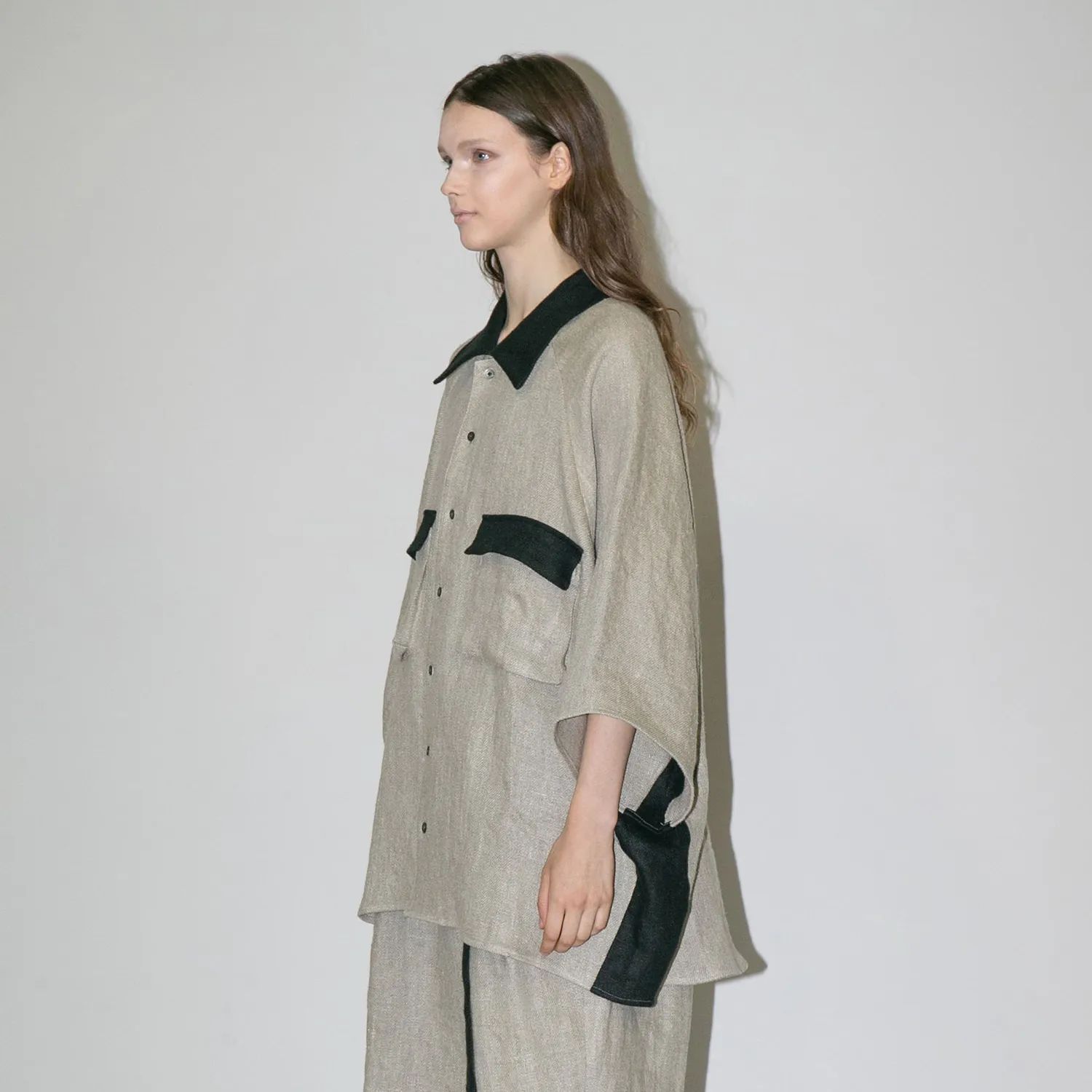 【残り一点】オーバーサイズレギュラーカラーシャツ S/S