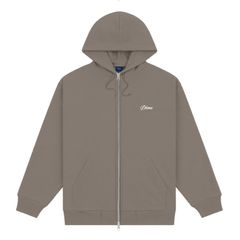 【残り一点】Cursive Small Logo Zip Hoodie