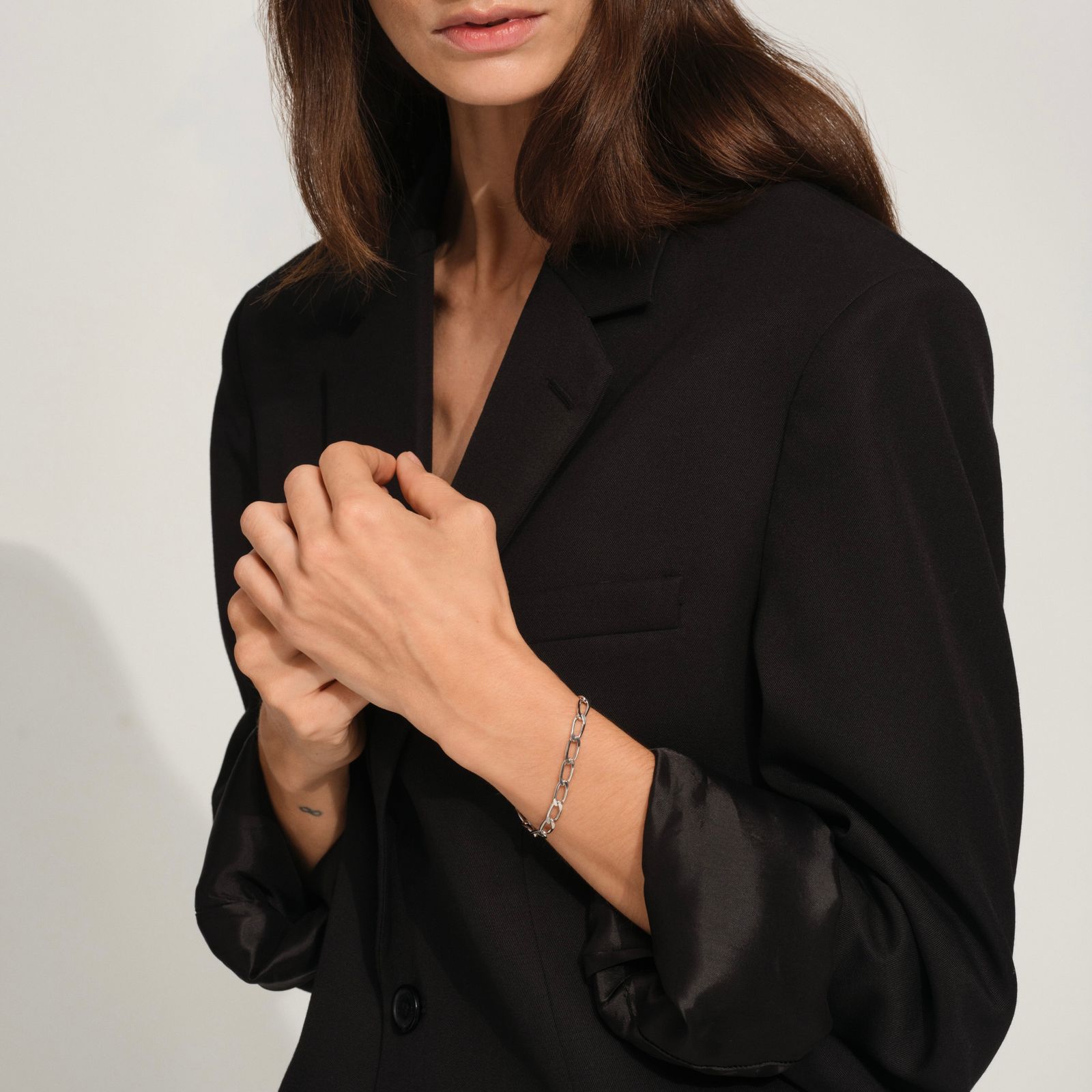 【残り一点】Arlo Bracelet Thick(SILVER)