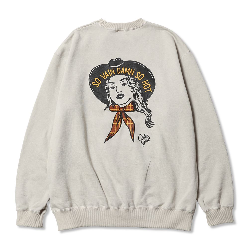 【残り一点】Syndicate Retro Western Girl Crew Neck SW