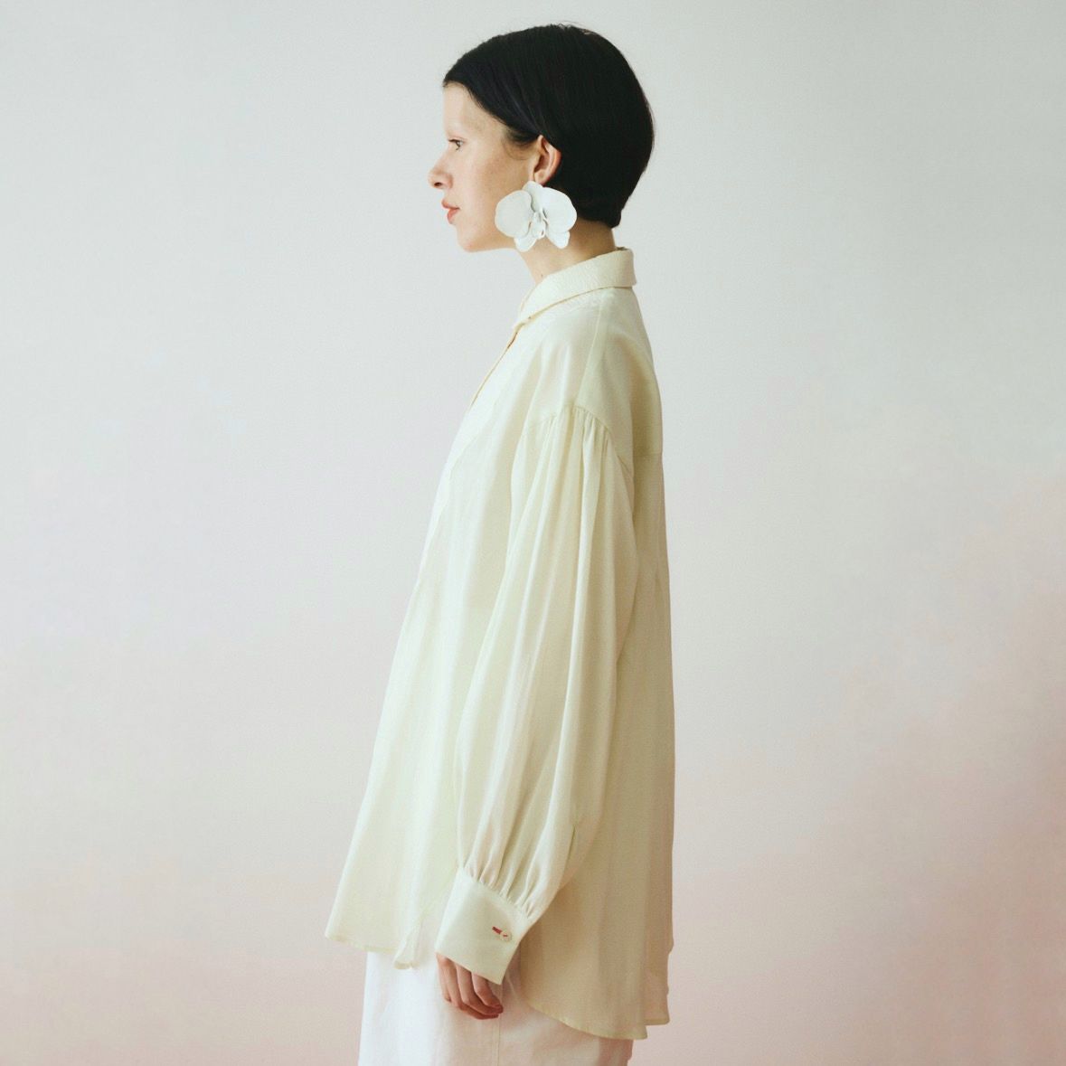 【残り一点】Round Hem Shirt