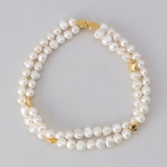 【お取り寄せ注文可能】Baroque Pearl Double Necklace