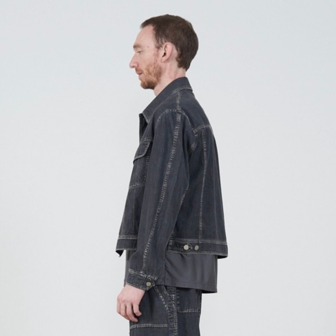 【残り一点】Light-Weight Denim Trucker Jacket