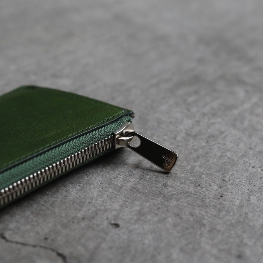 【残りわずか】L Zip Wallet(LIME GREEN)
