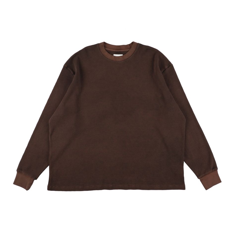 【残り一点】18G Garment Dye Waffle