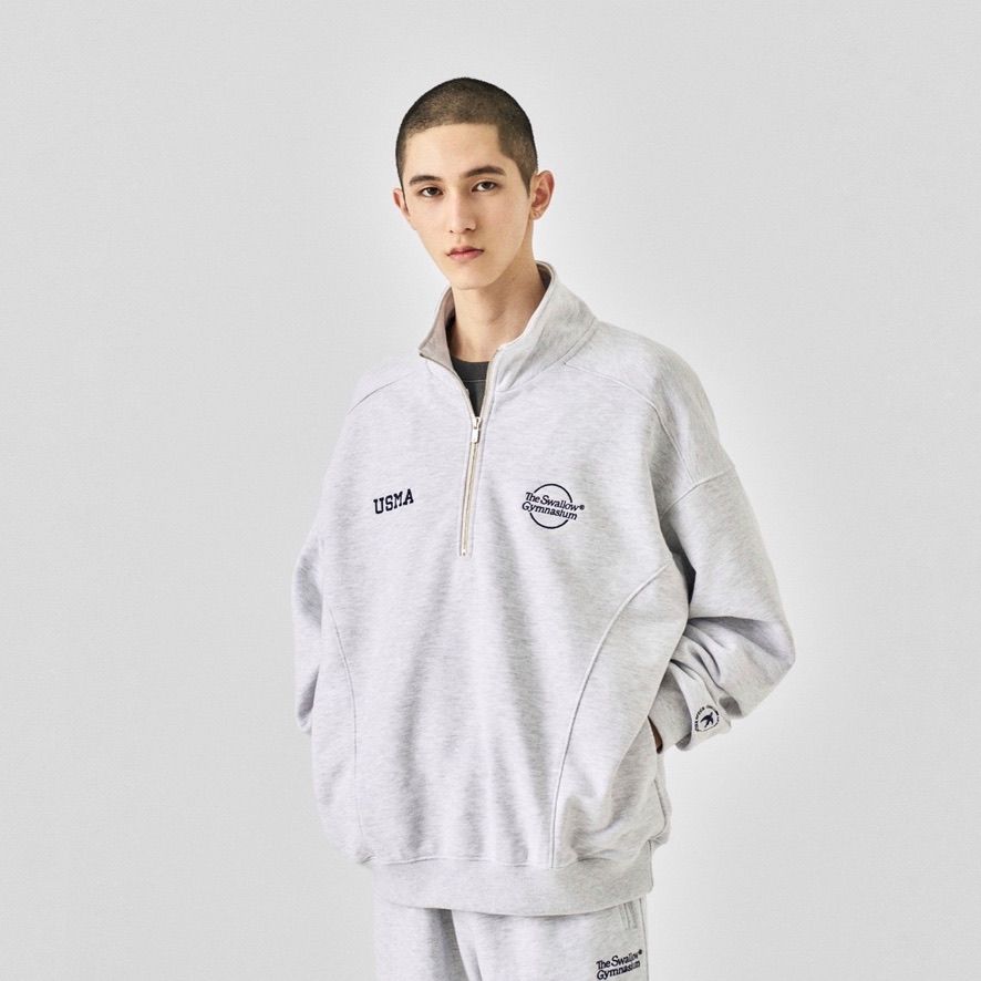 【残り一点】Gymnasium Quarter Zip Sweat
