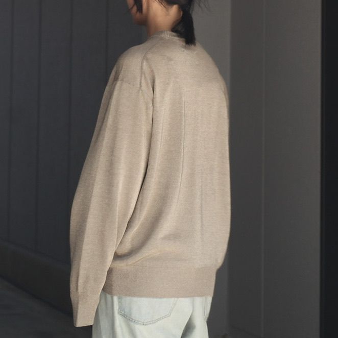 ssstein - 【残り一点】Glitter Knit Crew Neck LS | ACRMTSM ssstein - 【残り一点】Glitter Knit Crew Neck LS | ACRMTSM