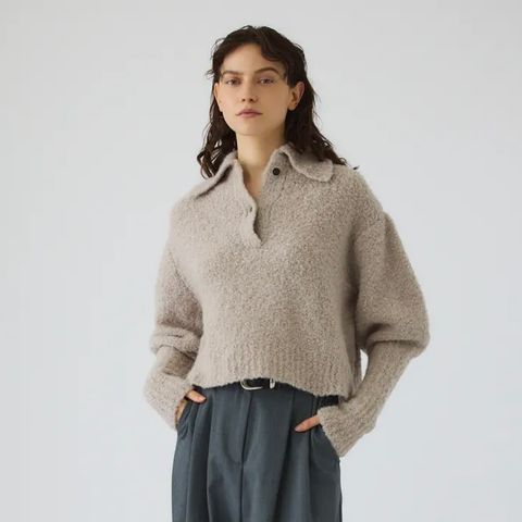 【残り一点】Boucle Short Knit