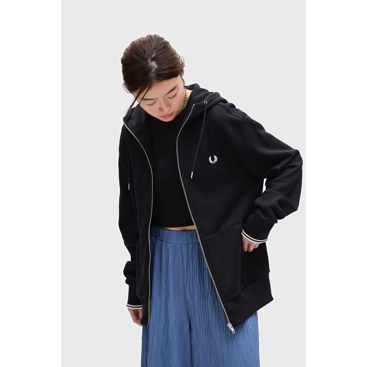 【残り一点】Hooded Zip Through Sweatshirt