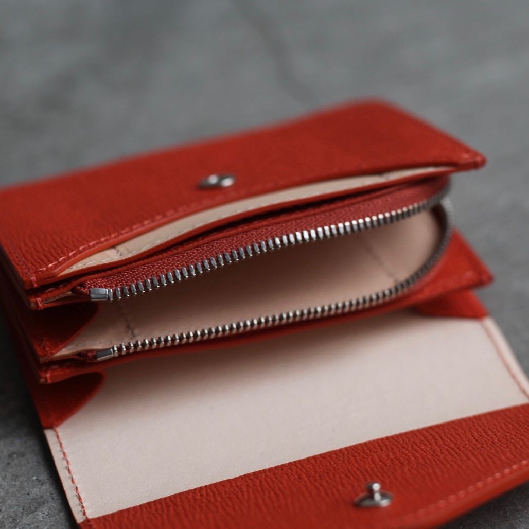 【再販売通知受付可能】Flap Billfold(ORANGE)