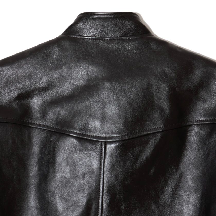 【残り一点】Shrink Leather Double Blouson