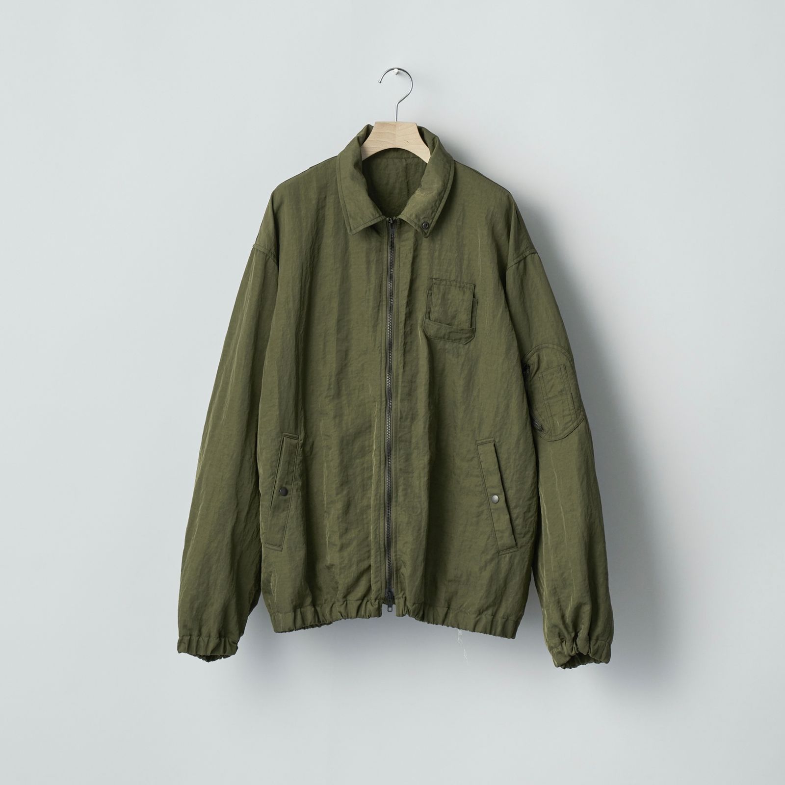 【残りわずか】Bio Washed Nylon Oversized Fight Jacket