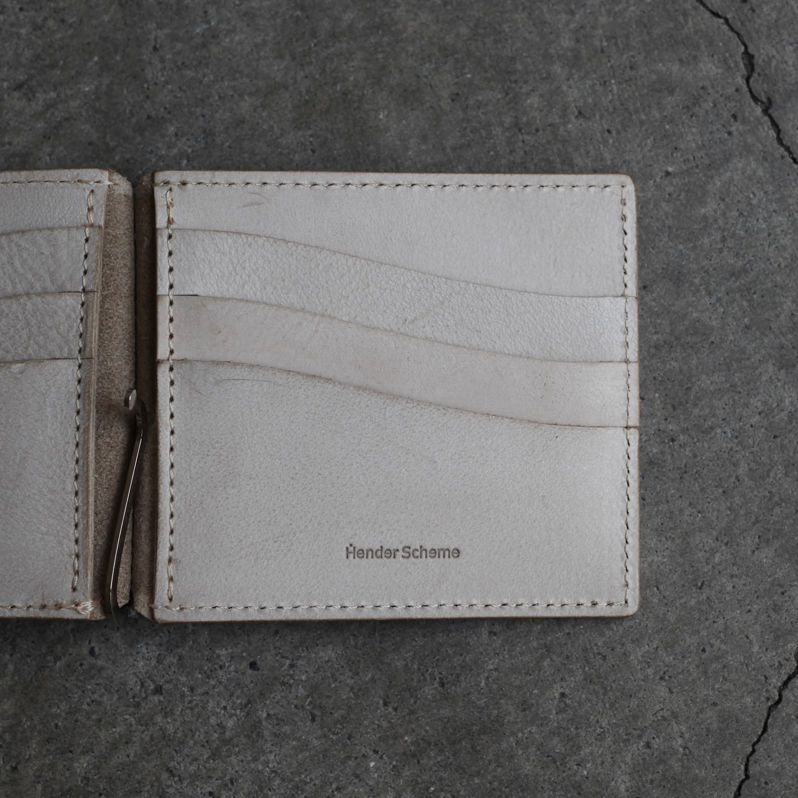 【残りわずか】Money Clip(IVORY)