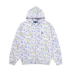【残り一点】Flower Zip Hoodie
