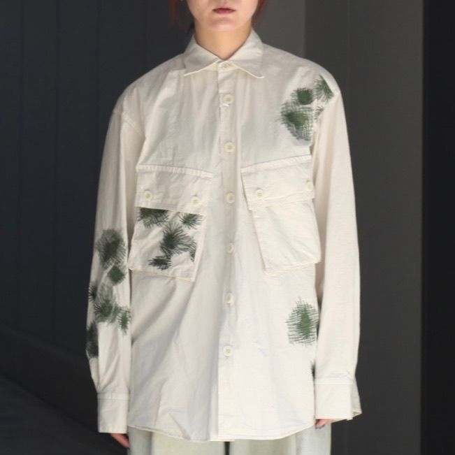【残り一点】Embroidery Utility Shirt