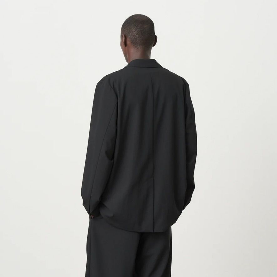 ATON - 【残り一点】High Twist Wool Tailored Jacket | ACRMTSM ATON - 【残り一点】High Twist Wool Tailored Jacket | ACRMTSM