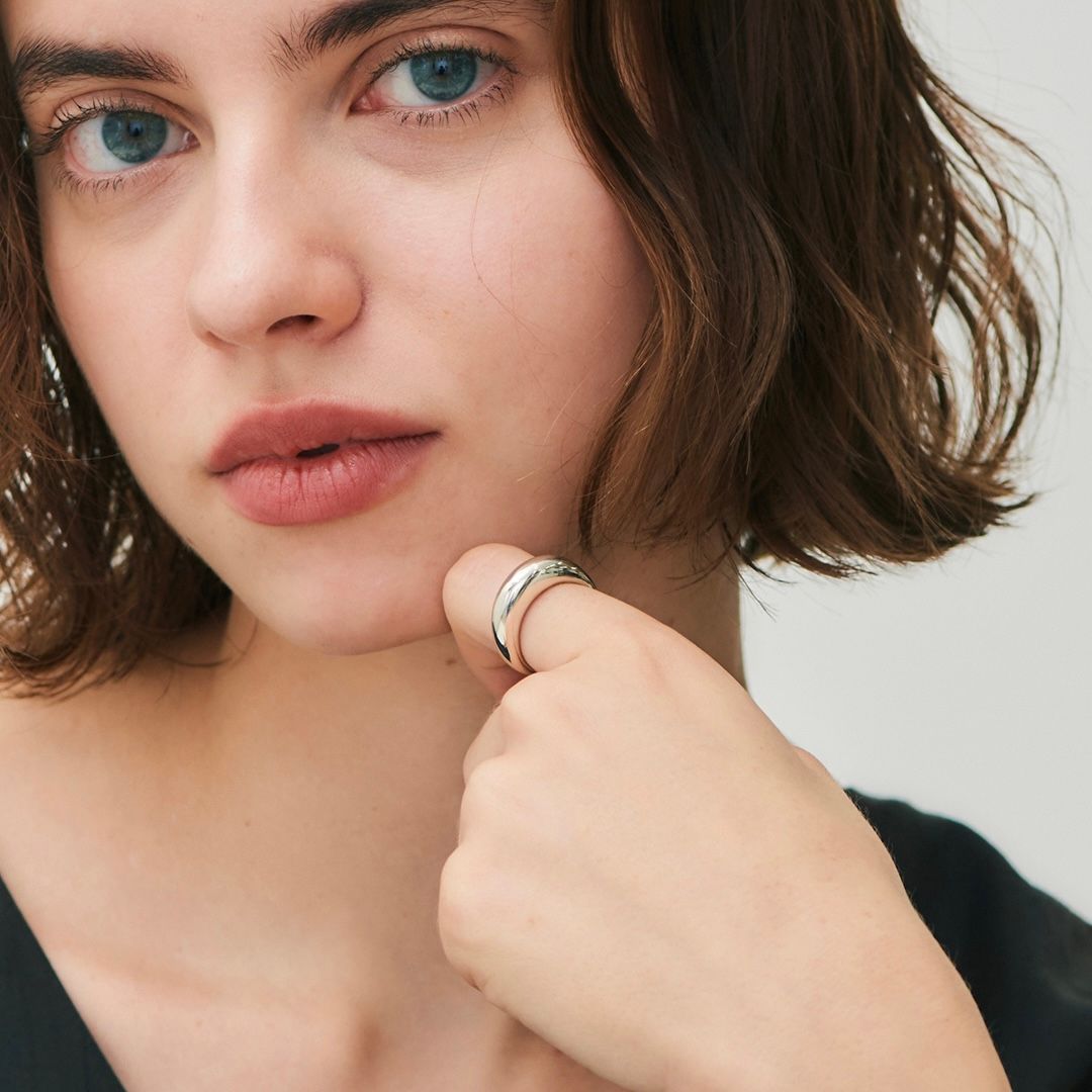 【残り一点】Thin Ring(SILVER)