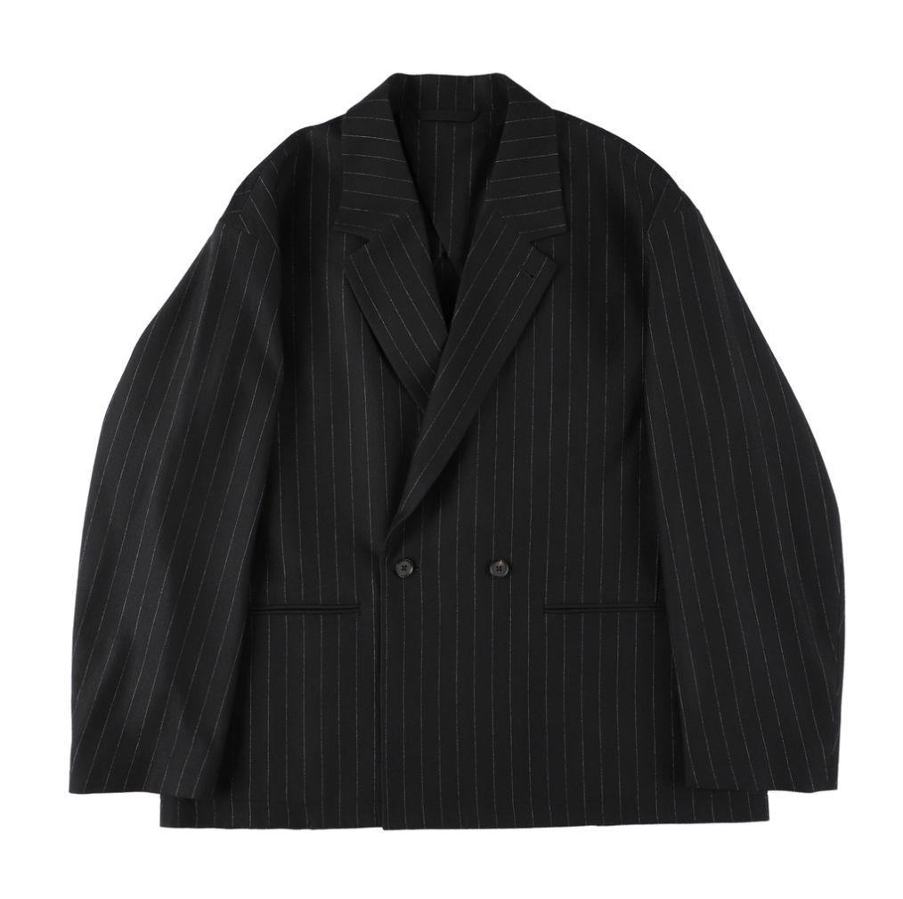 【残り一点】36G Wool Stripe Double Jacket