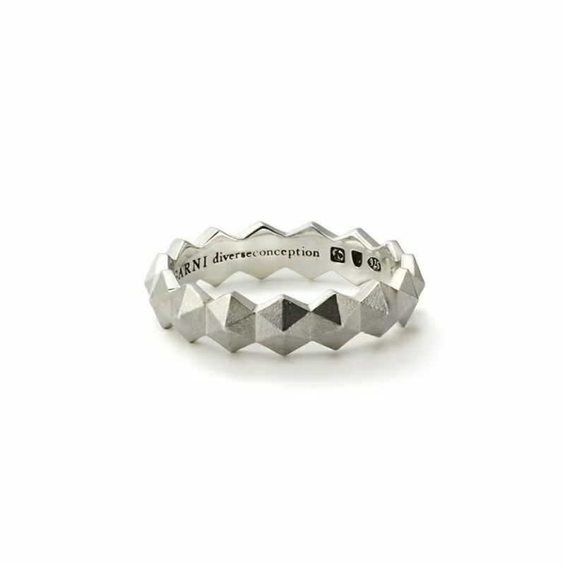 【お取り寄せ注文可能】Honeycomb Studs Ring S