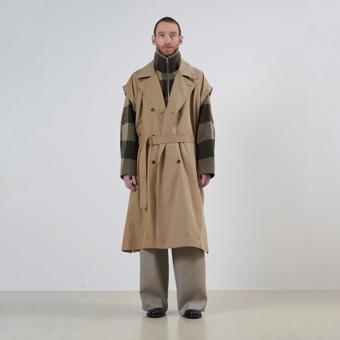 YOKE - 【残り一点】Detachable Wide Trench Coat | ACRMTSM ONLINE STORE