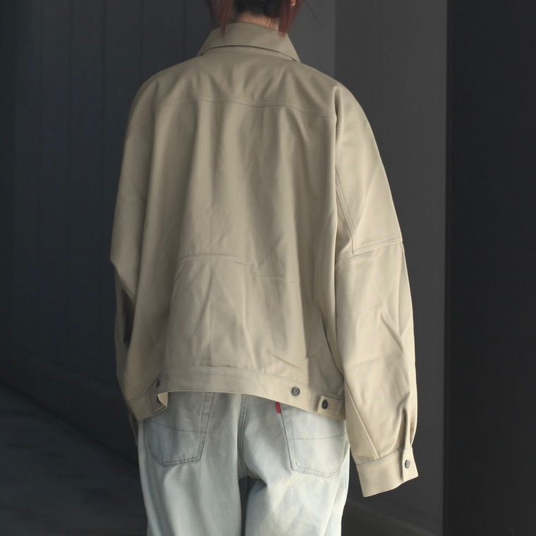 【残り一点】コットンツイルワークブルゾン