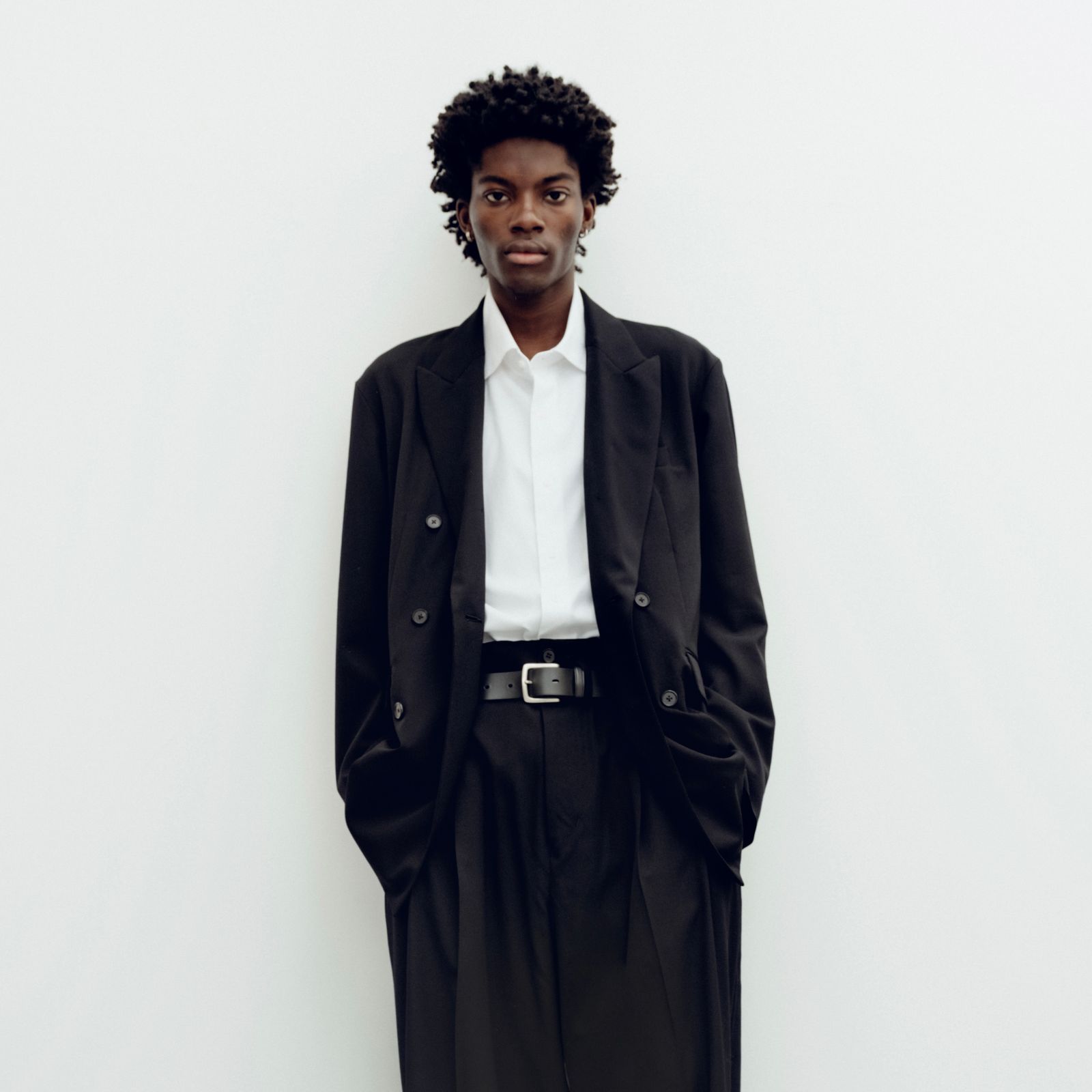 【残り一点】Wool Gabardine Double Breasted Jacket