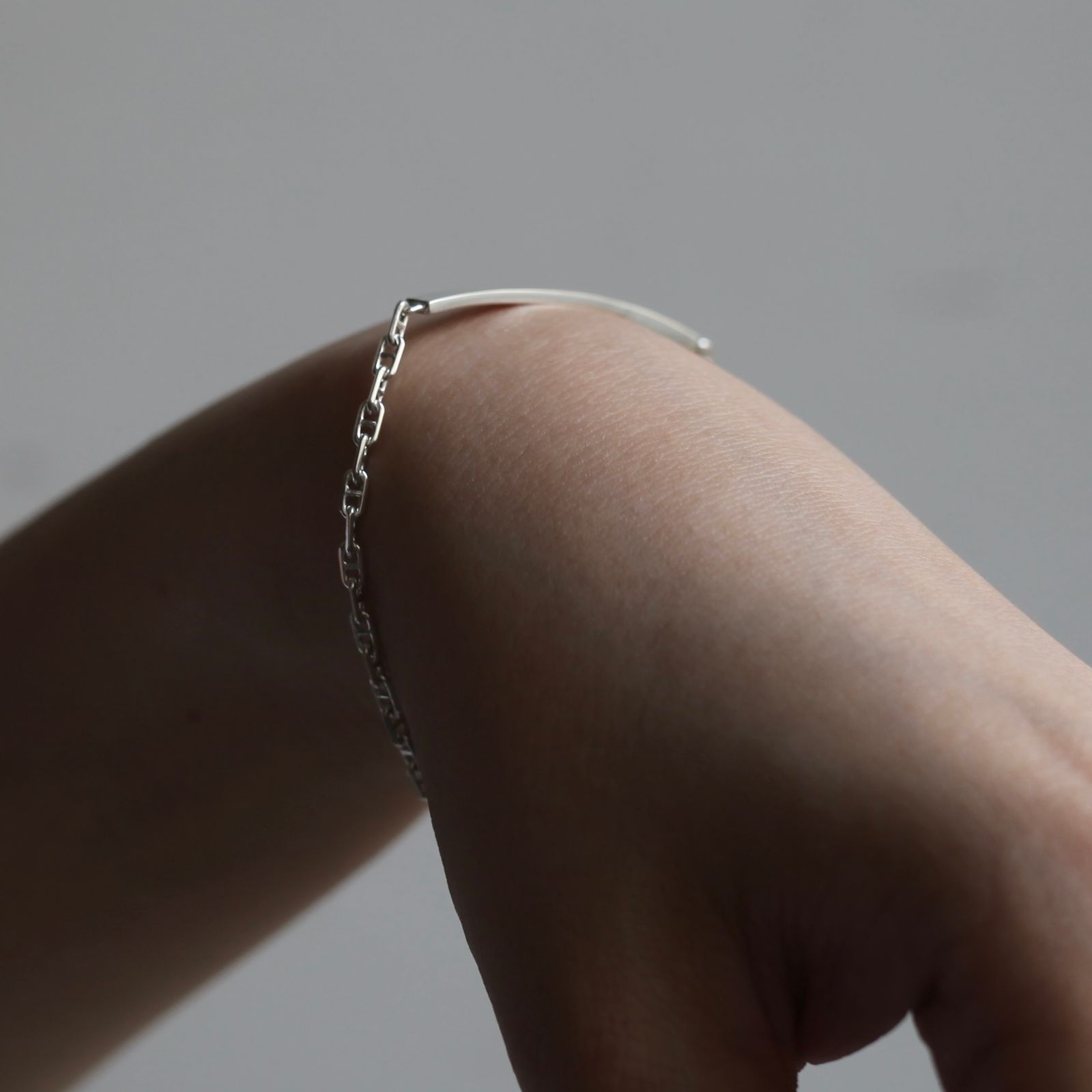 【お取り寄せ注文可能】Anchor ID Bracelet_S(WHITE)