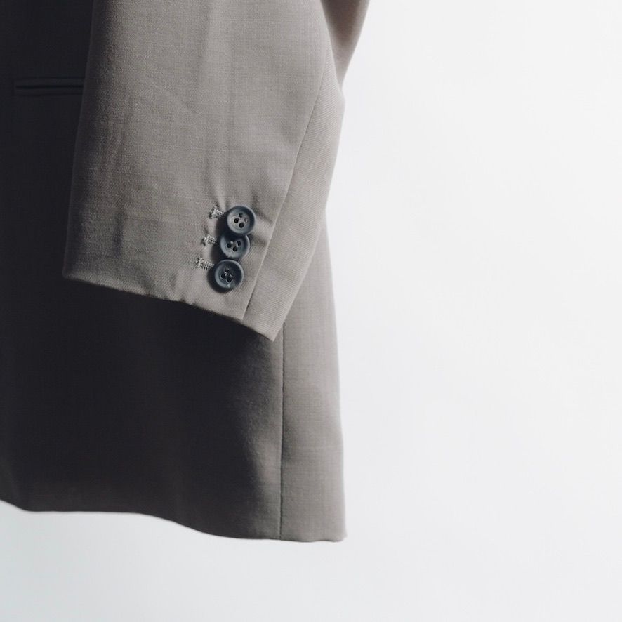 【残り一点】Draped Dart Wool Serge Blazer