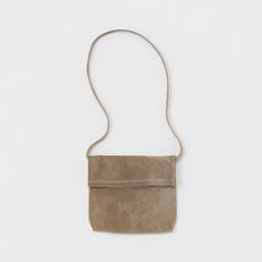 【残りわずか】Pig Flap Shoulder Bag Small(BEIGE)