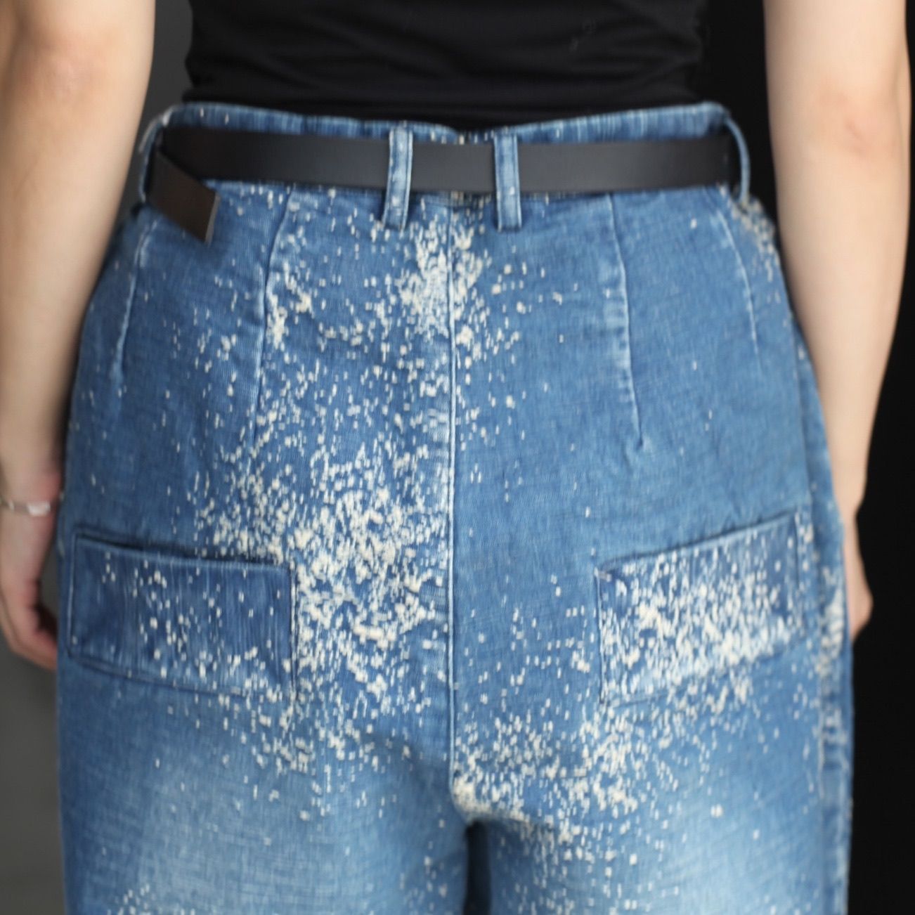 【残り一点】グラニュールデニムオーバータックPT-U