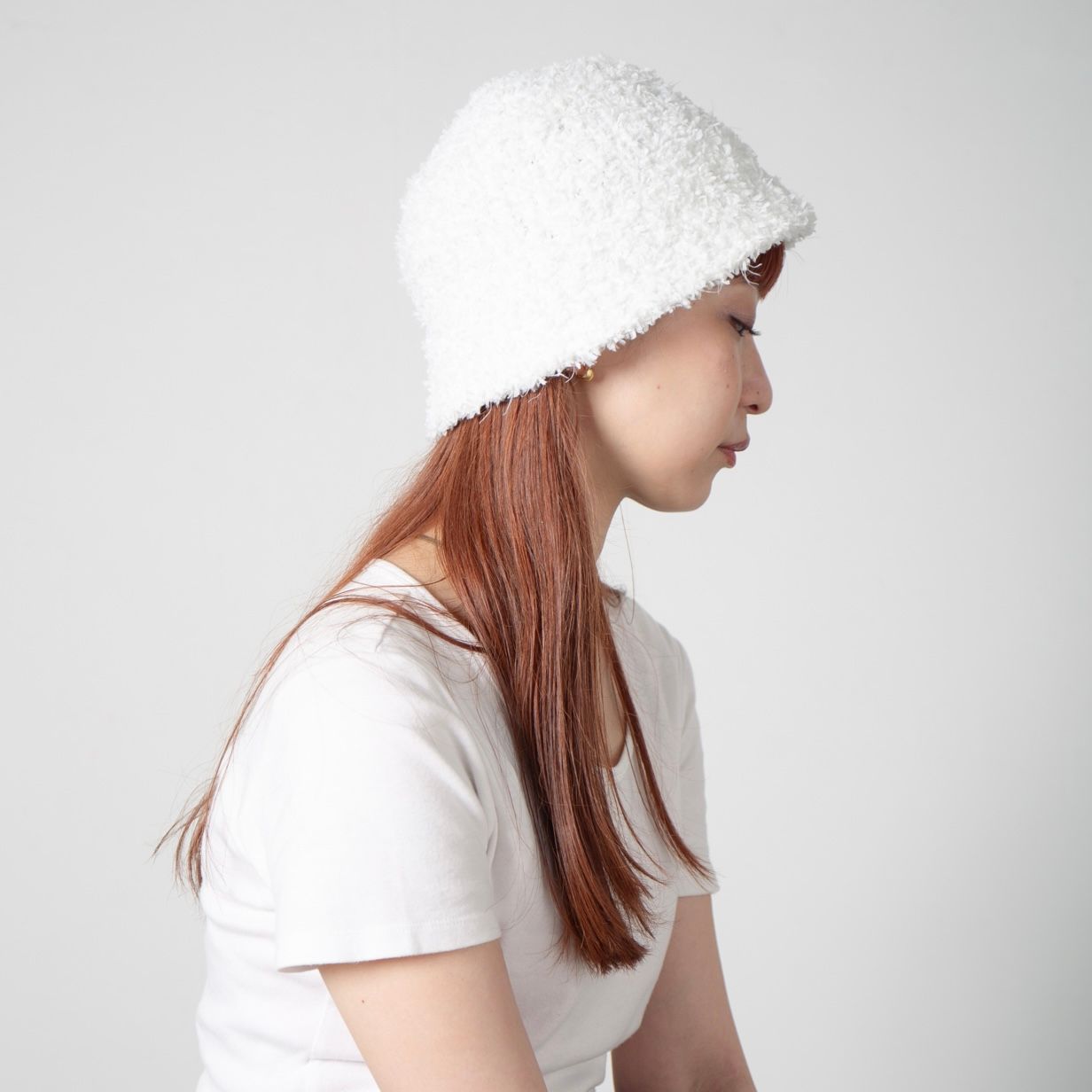 【残り一点】Mix Knit Bucket Hat