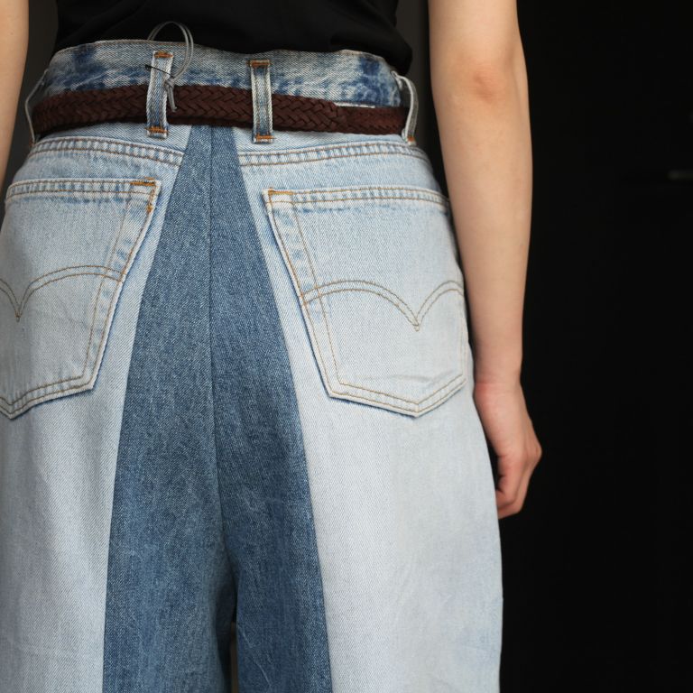 SHINYAKOZUKA - 【残り一点】RE-Baggy(VINTAGE DENIM) | ACRMTSM 