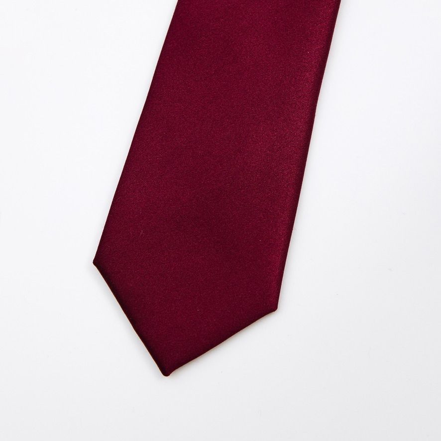 【残り一点】70mm Narrow Tie(BORDEAUX)