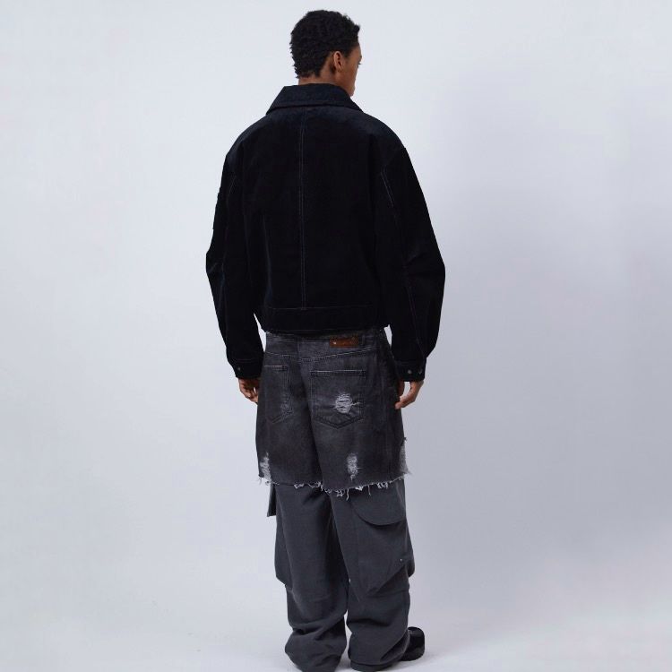【残り一点】Mikoos Velvet Bomber Jacket
